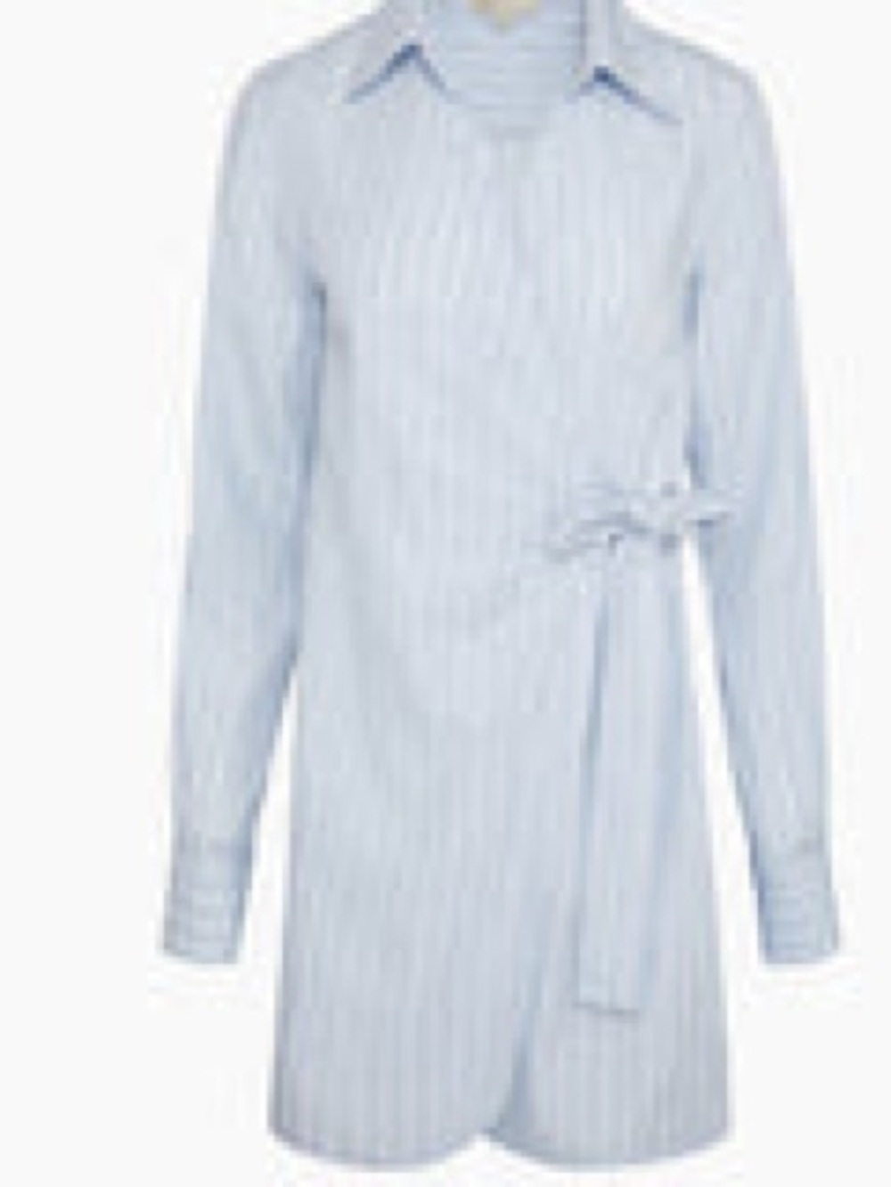 NWT Onia Wrap Dress in Light Sky (Blue & White)